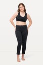 747979 - Legging 7/8. Bas de jambe en dentelle. Coton bio