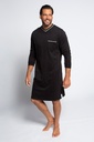 721331 - Chemise de nuit, collection Homewear, unie, manches longues, jusqu'à la taille 8 XL