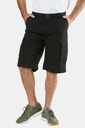 717028 - Bermuda cargo 6 poches, jambe droite, coupe Regular Fit