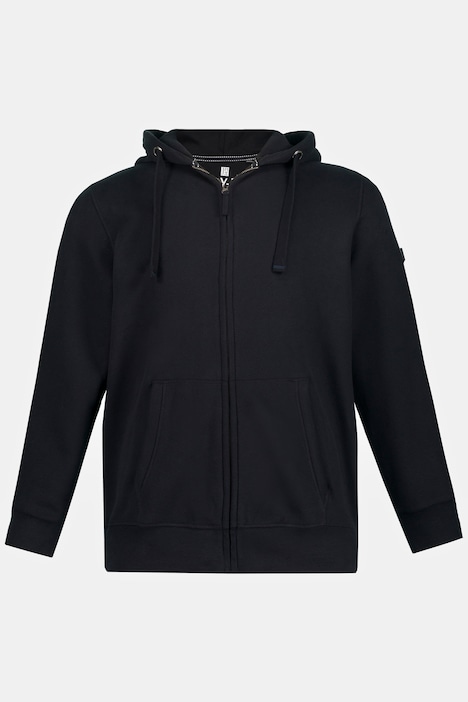 804164 - Veste à capuche, en molleton - jusqu'au 8 XL