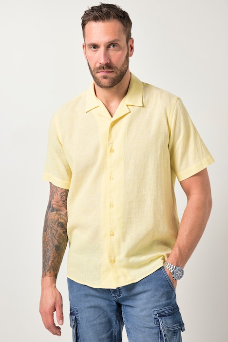 [805724600-3XL] 805724 - Chemise en lin mélangé (3XL)