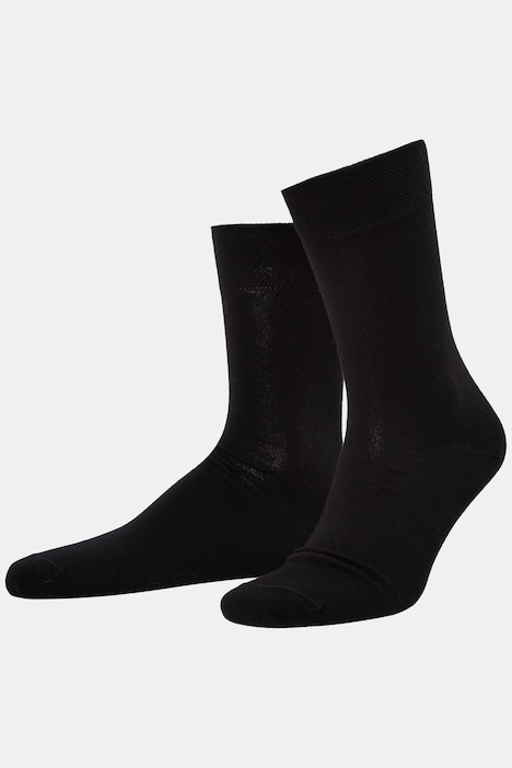 [812282130-2+] 812282 - Chaussettes en lot de 2 (noir, 39-42)