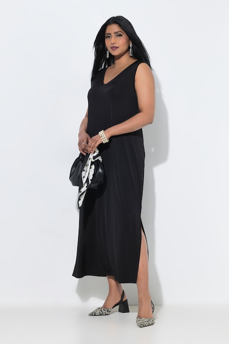 819540 - Robe midi en tissu fluide