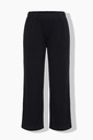 819306 - Pantalon en piqué, au tombé fluide