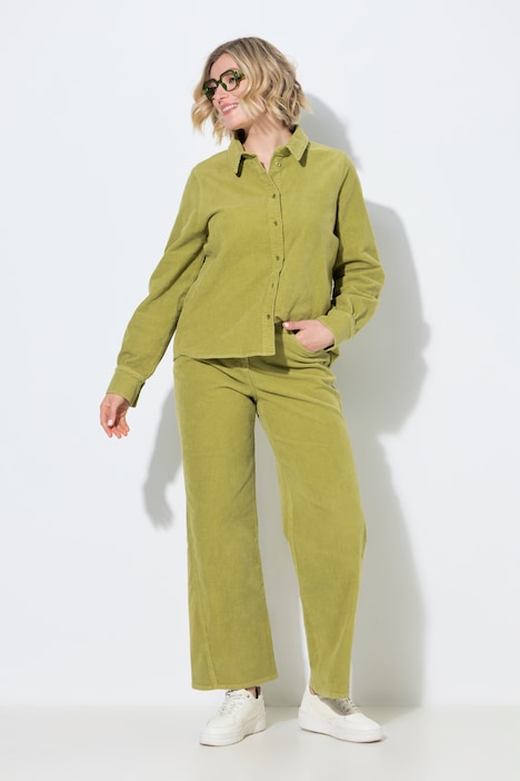 853679 - Pantalon en velours côtelé Mary
