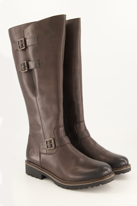 853974 - Bottes en cuir, doublure en fourrure d'agneau, tige L-vario