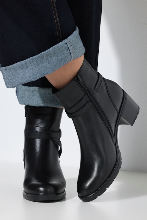 852582 - Bottines en cuir