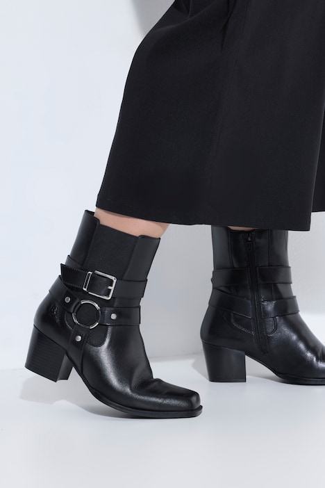 853000 - Bottines en cuir