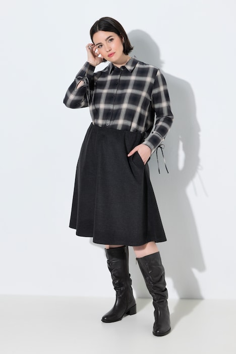 853468 - Jupe midi en maille