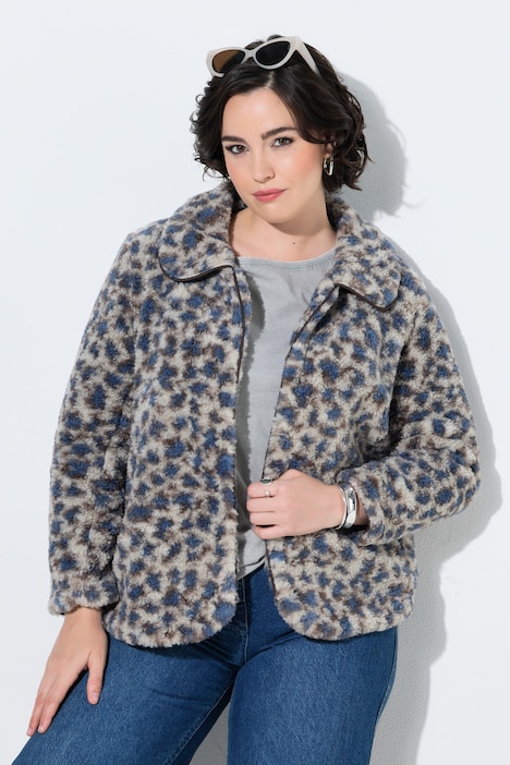 853589 - Veste en polaire bouclée
