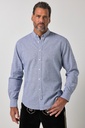 849755 - Chemise à carreaux en lin mélangé
