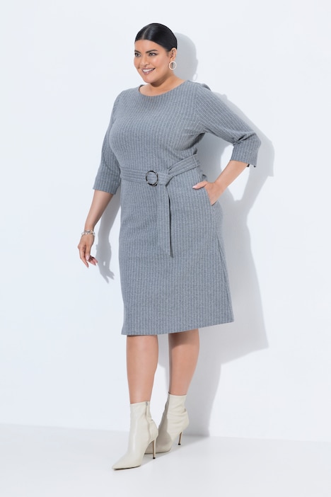 851666 - Robe midi en jersey