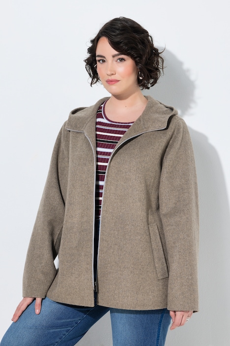 851788 - Veste en laine mélangée