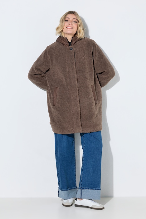 851809 - Veste en polaire bouclée