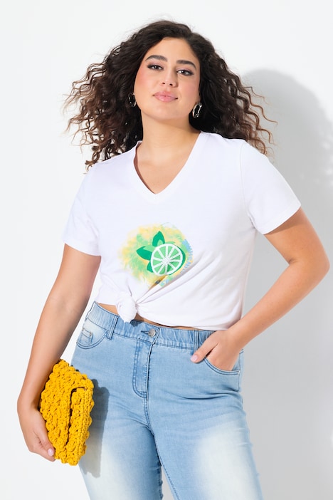 [838118200-44+] 838118 - T-shirt (blanc neige, 44/46)