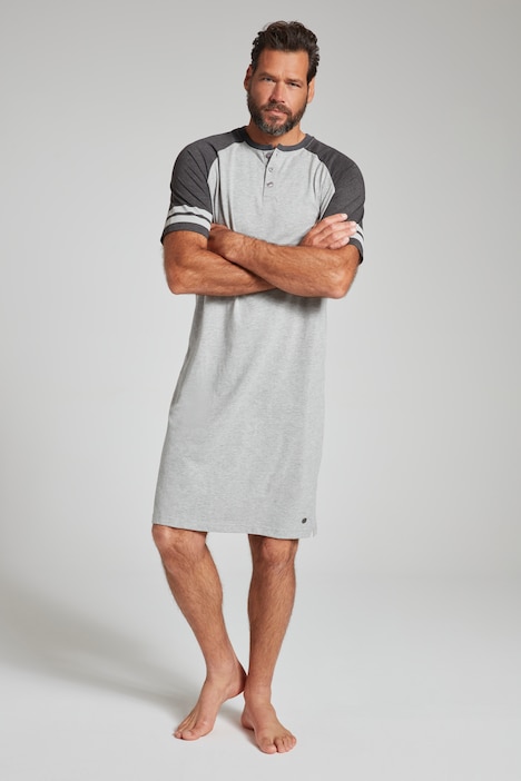 799447 - Chemise de nuit, manches courtes, jusqu'au 8XL