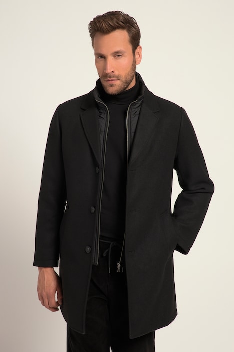 821066 - Manteau en laine mélangée
