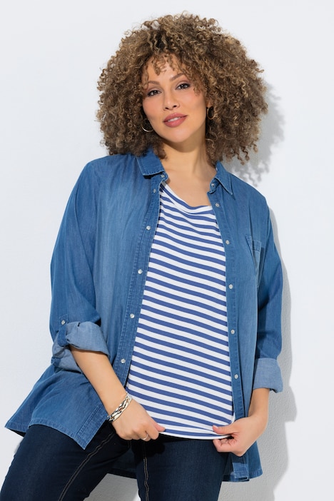 851690 - Chemisier en jean