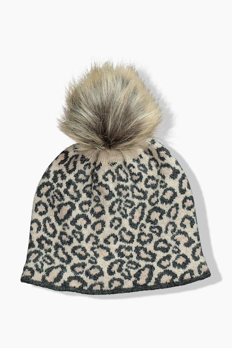 855917 - Bonnet motif léopard