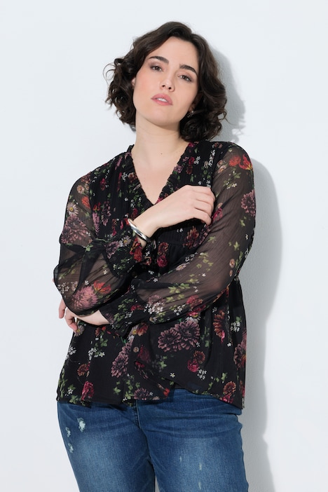 855293 - Blouse en mousseline