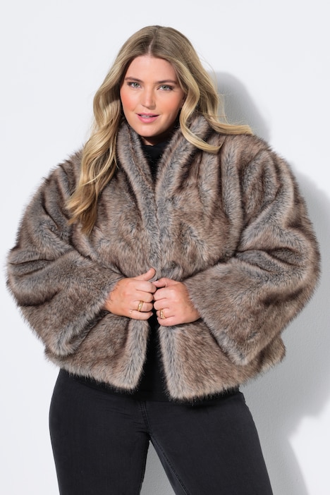 854617 - Veste imitation fourrure