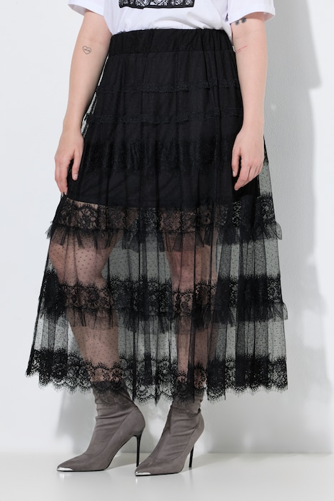 851626 - Jupe maxi en dentelle