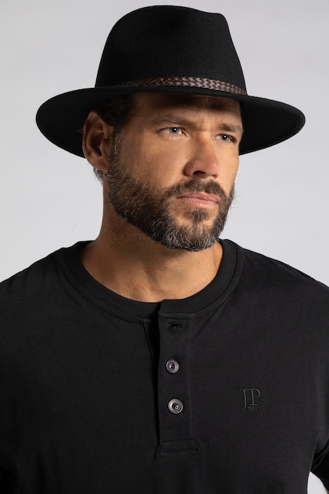 [728690130-XL] 728690 - Chapeau en laine, enroulable et imperméabilisé (XL)