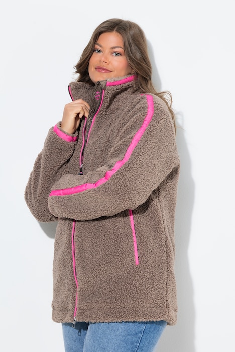 841515 - Veste en polaire bouclée