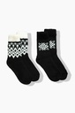 849084 - Chaussettes cocooning, lot de 2