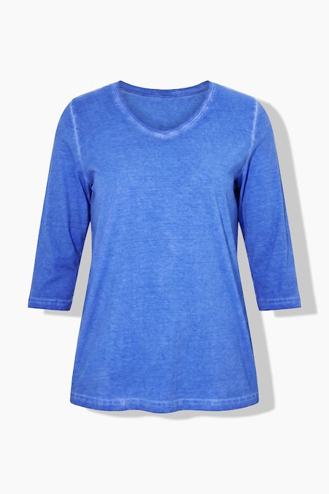 [851180740-44+] 851180 - T-shirt (bleu paon, 44/46)