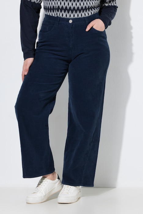 [853679130-44] 853679 - Pantalon en velours côtelé Mary (marine, 44)
