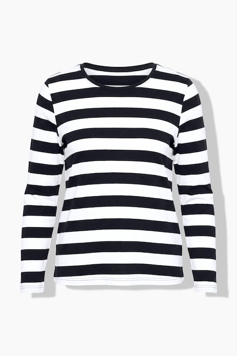 [855261100-44+] 855261 - T-shirt à manches longues (noir, 44/46)